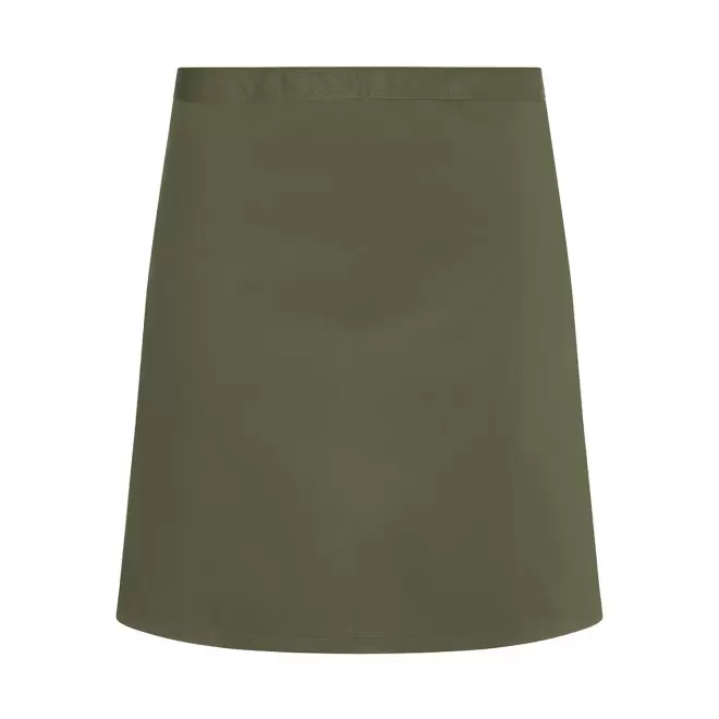 TABLIER MI-LONG KARLOWSKY PERSONNALISABLE 'WAIST APRON' - vert kaki