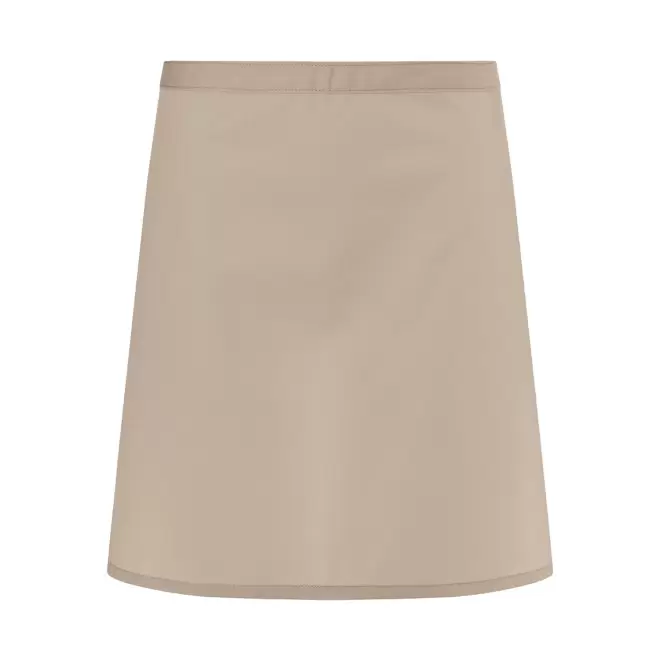TABLIER MI-LONG KARLOWSKY PERSONNALISABLE 'WAIST APRON' - sable