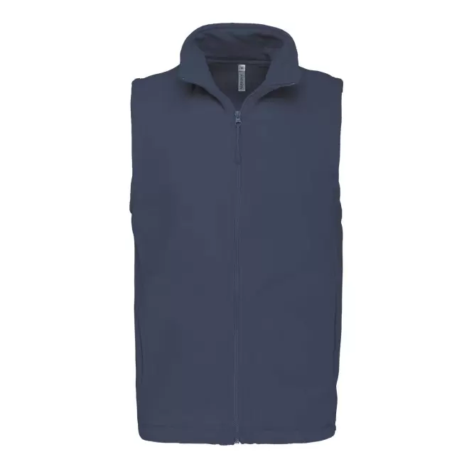 POLAIRE PERSONNALISABLE BODYWARMER HOMME 'KARIPOL BW' - bleu foncé