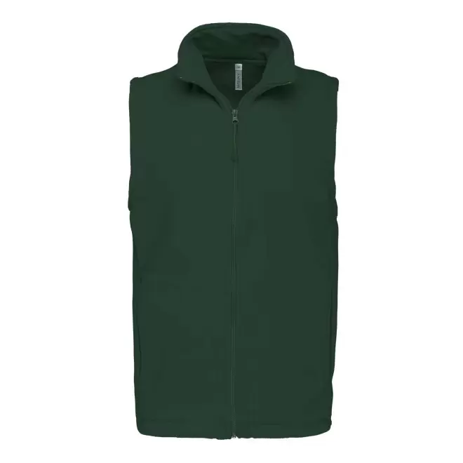 POLAIRE PERSONNALISABLE BODYWARMER HOMME 'KARIPOL BW' - vert forêt