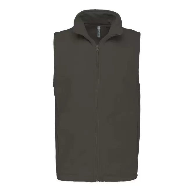 POLAIRE PERSONNALISABLE BODYWARMER HOMME 'KARIPOL BW' - vert olive