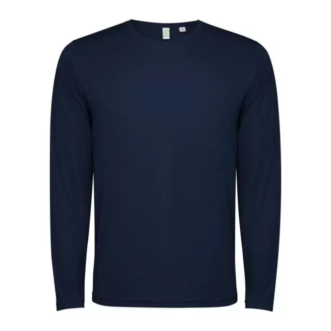 TEE-SHIRT ML SPORT MIXTE PERSONNALISABLE 'ESTORIL' - bleu marine