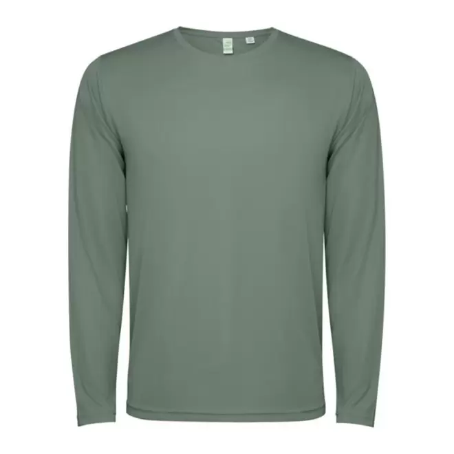 TEE-SHIRT ML SPORT MIXTE PERSONNALISABLE 'ESTORIL' - vert