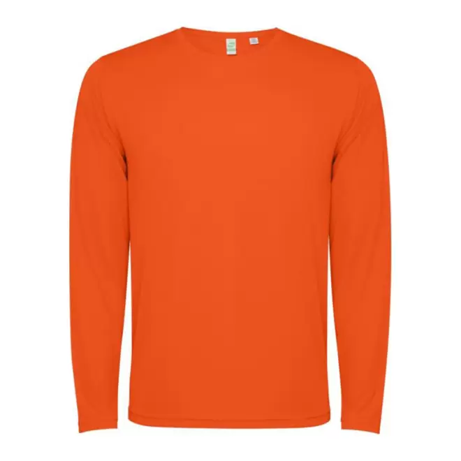 TEE-SHIRT ML SPORT MIXTE PERSONNALISABLE 'ESTORIL' - orange
