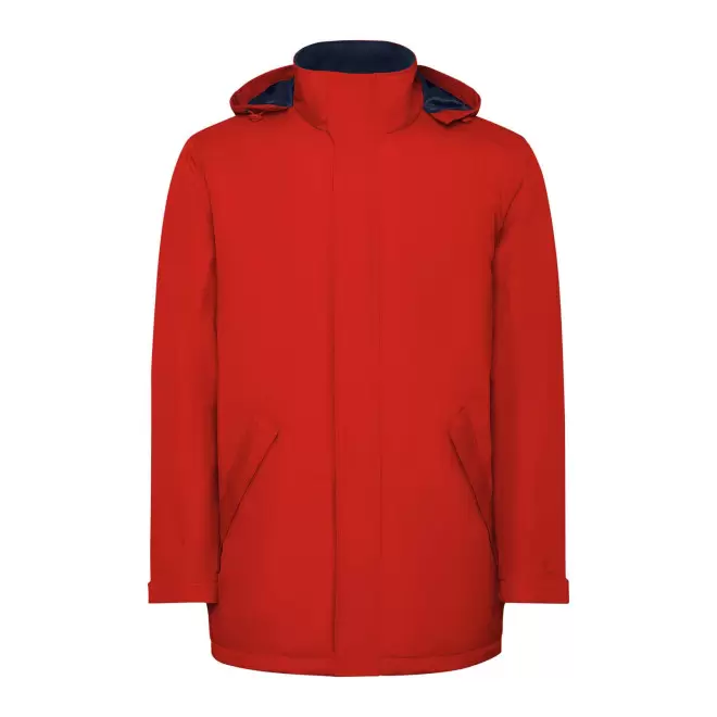 VESTE PARKA ENFANT PERSONNALISEE 'AMERICA' - rouge