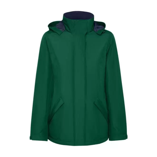VESTE PARKA FEMME PERSONNALISEE 'AMERICA' - vert