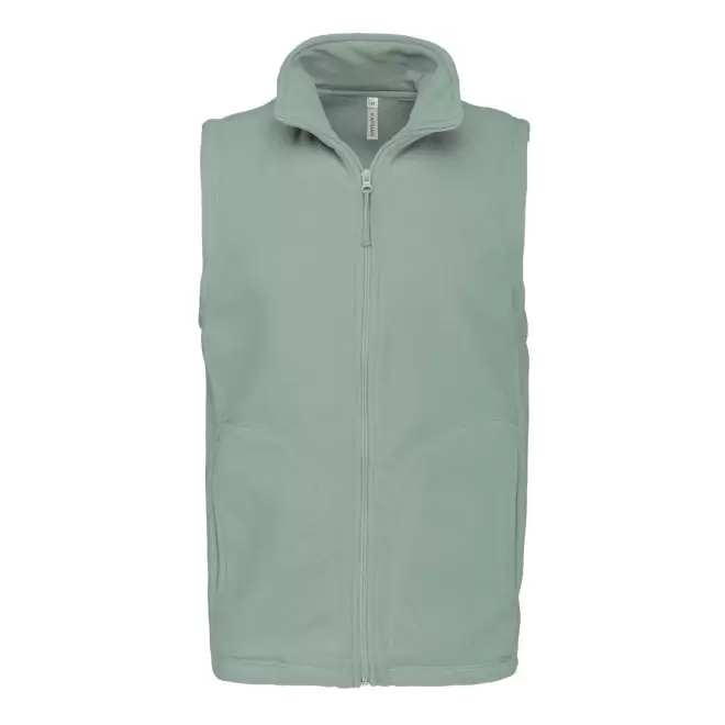 POLAIRE PERSONNALISABLE BODYWARMER HOMME 'KARIPOL BW' - sauge