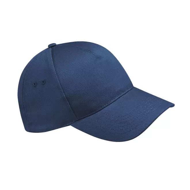 CASQUETTE BEECHFIELD PERSONNALISABLE 'ULTIMATE 5 PANEL' - bleu marine