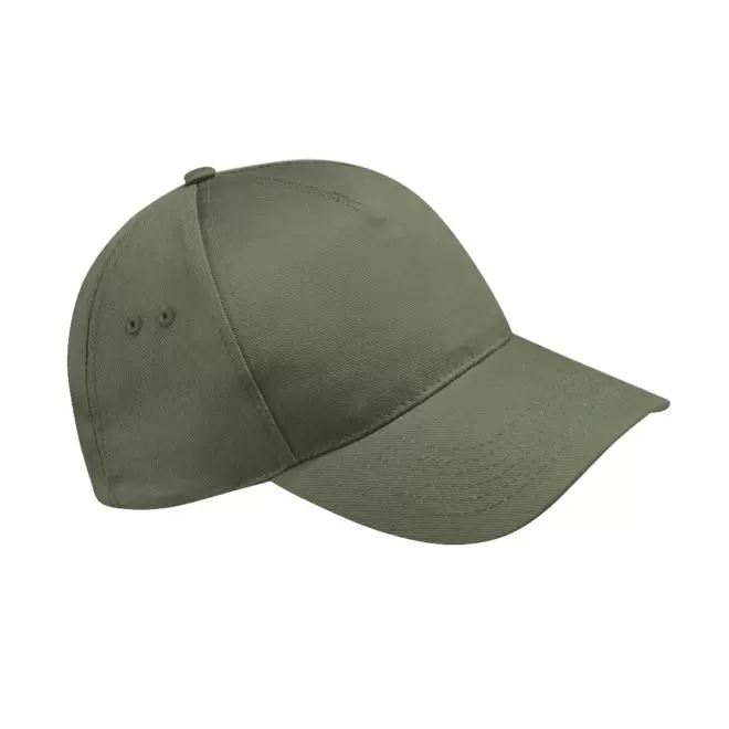CASQUETTE BEECHFIELD PERSONNALISABLE 'ULTIMATE 5 PANEL' - vert olive