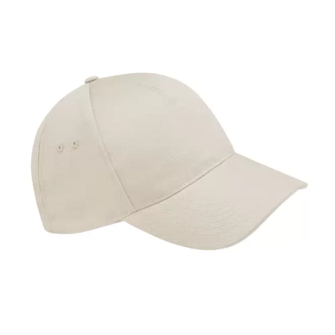 CASQUETTE BEECHFIELD PERSONNALISABLE 'ULTIMATE 5 PANEL' - beige