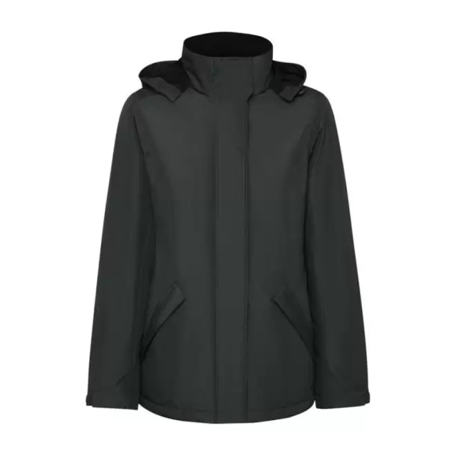 VESTE PARKA FEMME PERSONNALISEE 'AMERICA' - graphite