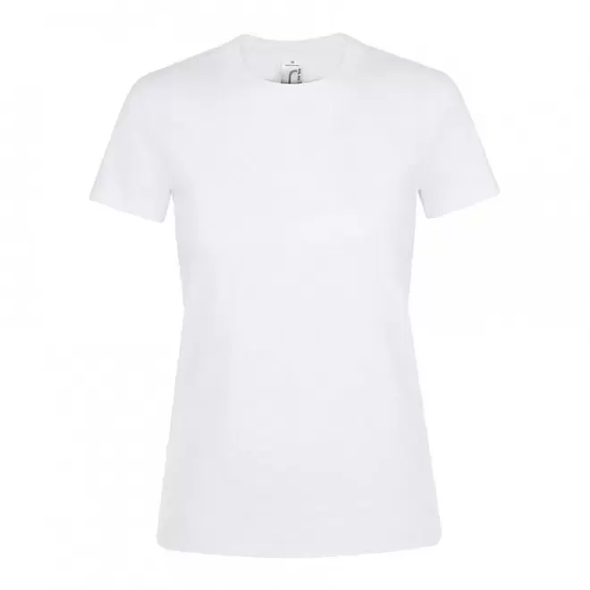 TEE-SHIRT BLANC PUBLICITAIRE FEMME 'REGENT' 150 GR/M² - blanc