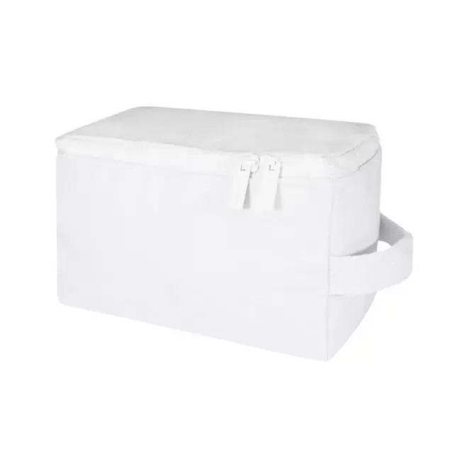 TROUSSE DE TOILETTE RECYCLE PERSONNALISABLE 'SEFORA' - blanc