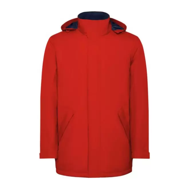 VESTE PARKA HOMME PERSONNALISEE 'AMERICA' - rouge