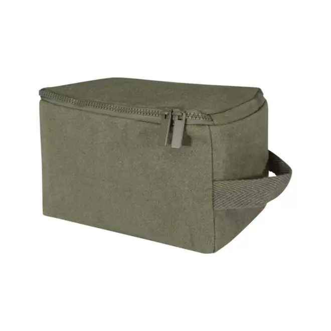 TROUSSE DE TOILETTE RECYCLE PERSONNALISABLE 'SEFORA' - vert