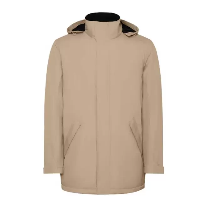 VESTE PARKA HOMME PERSONNALISEE 'AMERICA' - beige