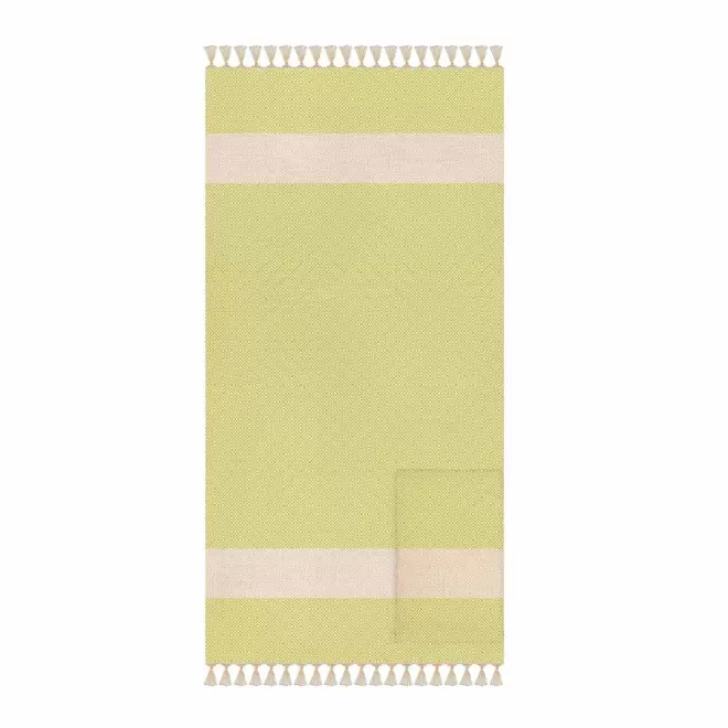 SAC A DOS FOUTA PERSONNALISE 'CAREO ECO' - vert