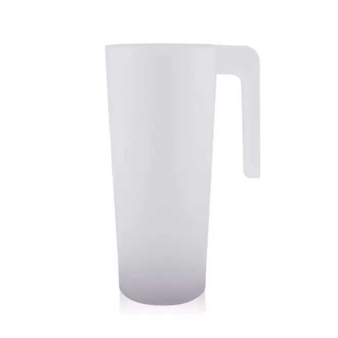 GOBELET AVEC POIGNEE PERSONNALISEE 100CL 'CUPA QUADRI' - translucide