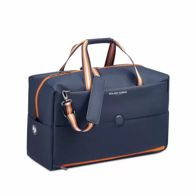 SAC VOYAGE PERSONNALISE 'ROLAND GARROS TURENNE SOFT' - bleu