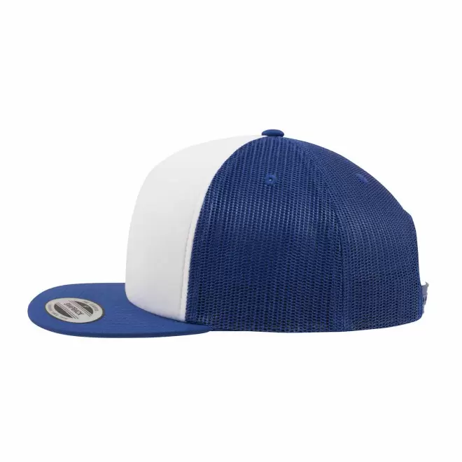 CASQUETTE TRUCKER PERSONNALISÉE PLATE 'FRITZ' - bleu/blanc/bleu
