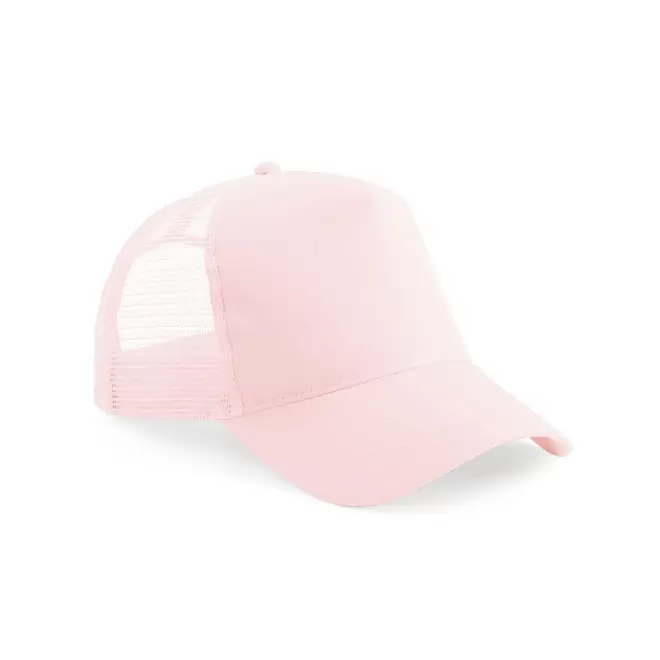 CASQUETTE FILET PERSONNALISEE 'VITTA KIDS' - rose pastel