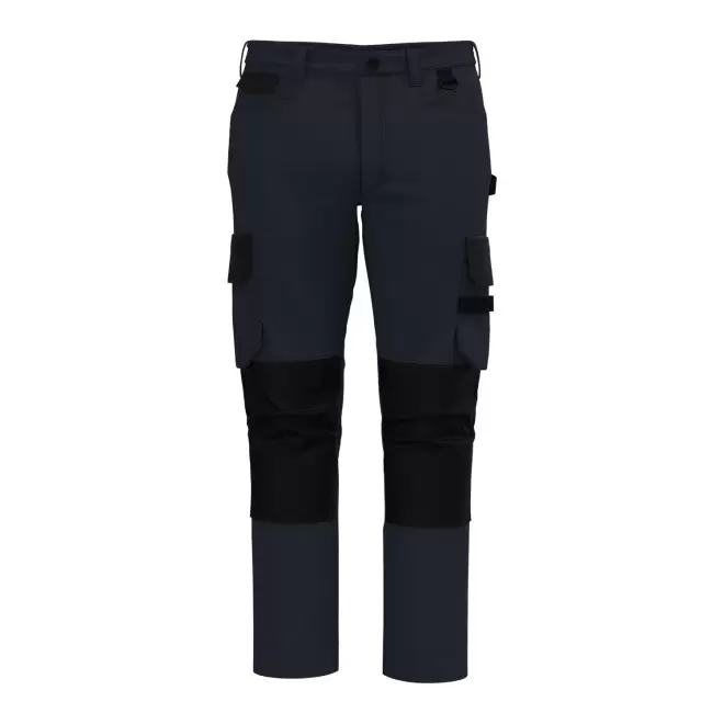 PANTALON DE TRAVAIL PERSONNALISABLE 'SOLVEX' - bleu marine/noir