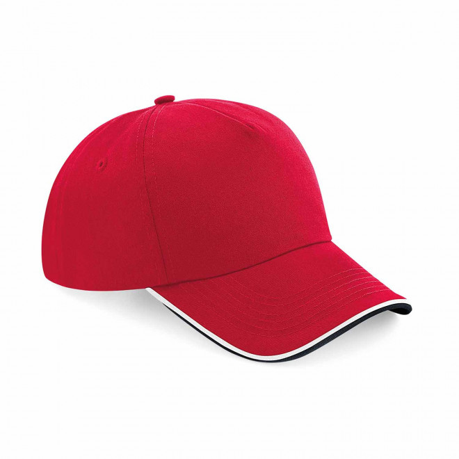 CASQUETTE PERSONNALISABLE 'FRANKI' - rouge/blanc/noir
