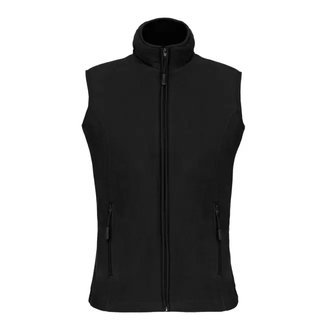 POLAIRE PERSONNALISABLE BODYWARMER FEMME 'KARIPOL BW' - noir