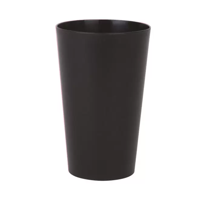 RAPIDE 4J - GOBELET RÉUTILISABLE PERSONNALISÉ '30 CL CUP' - noir opaque