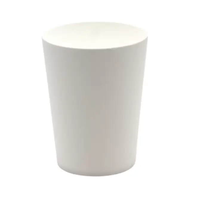 GOBELET A CAFE RÉUTILISABLE PERSONNALISABLE 10 CL QUADRI 'CUP' - blanc opaque