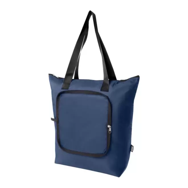 SAC ISOTHERME RECYCLE PLIABLE PERSONNALISE 'LANADEL' - bleu marine