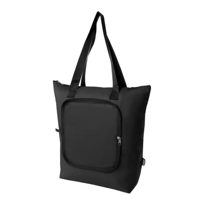 SAC ISOTHERME RECYCLE PLIABLE PERSONNALISE 'LANADEL' - noir