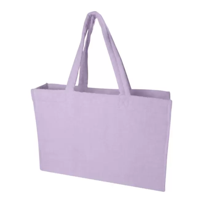SAC EN EPONGE PERSONNALISE 'SANDY' - lilas