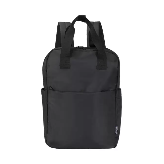 SAC A DOS RECYCLE AWARE PERSONNALISABLE 'TATE' - noir