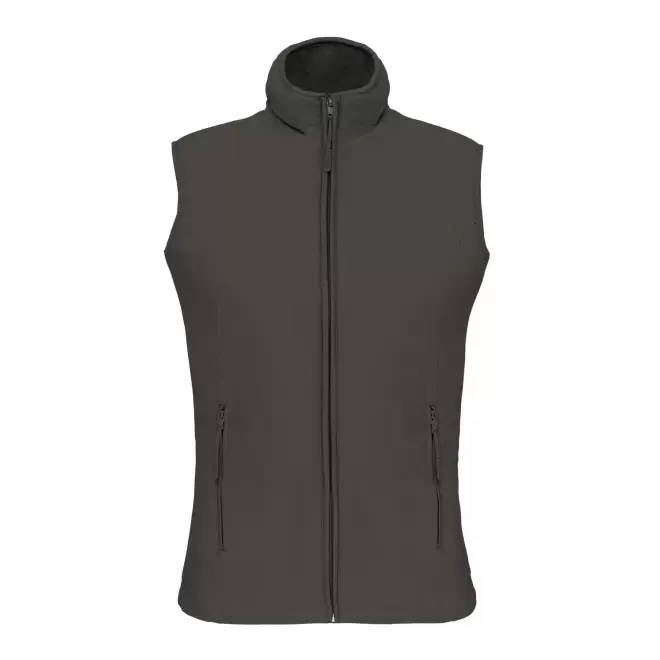 POLAIRE PERSONNALISABLE BODYWARMER FEMME 'KARIPOL BW' - vert olive