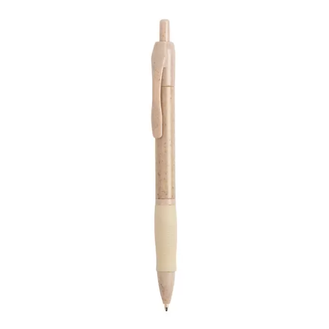 STYLO PERSONNALISÉ EN PAILLE DE BLÉ 'ALASSIO BLE' - beige