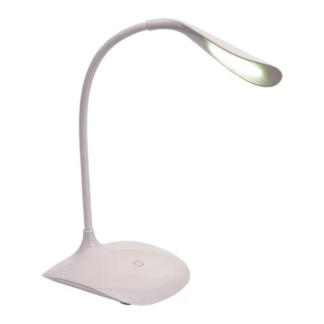 LAMPE DE BUREAU PUBLICITAIRE SANS FIL 'LUMI' - blanc