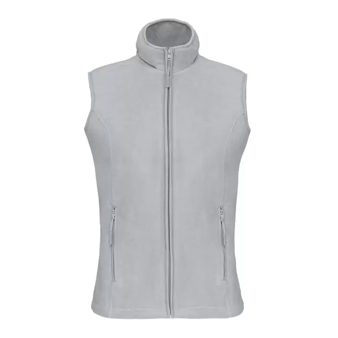 POLAIRE PERSONNALISABLE BODYWARMER FEMME 'KARIPOL BW' - gris clair