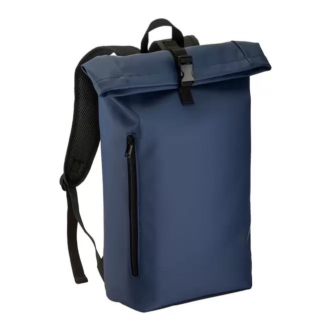 SAC A DOS EN PU PERSONNALISABLE 'OLYMPLO' - bleu