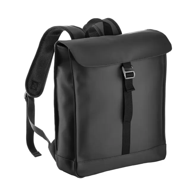 SAC A DOS EN PU PERSONNALISABLE 'MALIMO' - noir