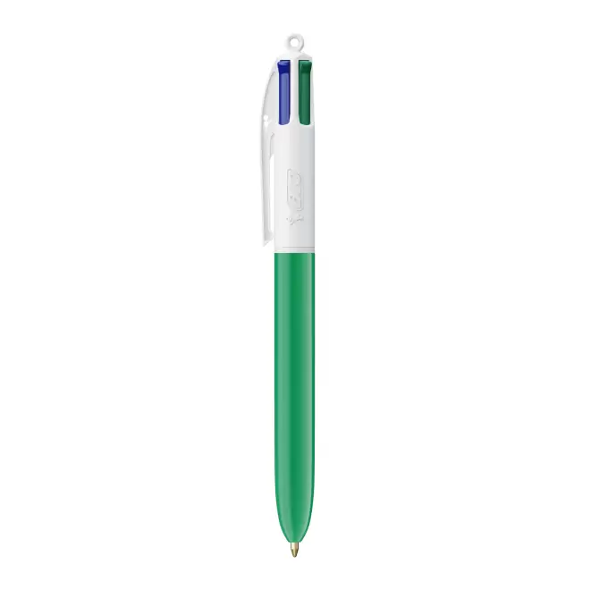STYLO 4 COULEURS PUBLICITAIRE BIC® 'CLASSIQUE' - vert