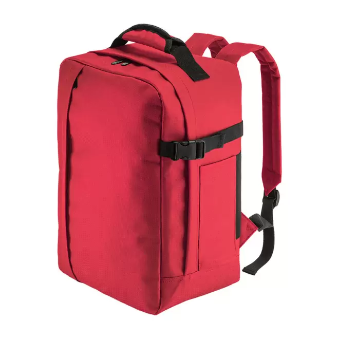 SAC A DOS CABINE PERSONNALISABLE 'ZEBROS CABINE' - rouge