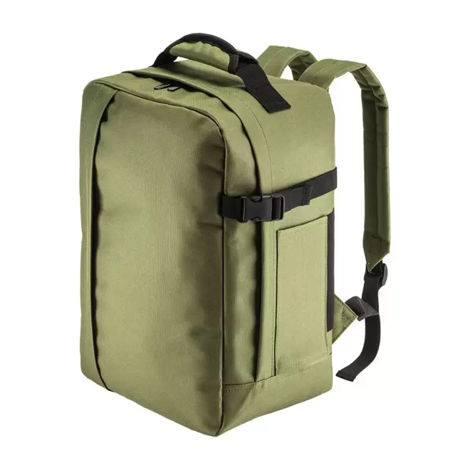 SAC A DOS CABINE PERSONNALISABLE 'ZEBROS CABINE' - vert kaki