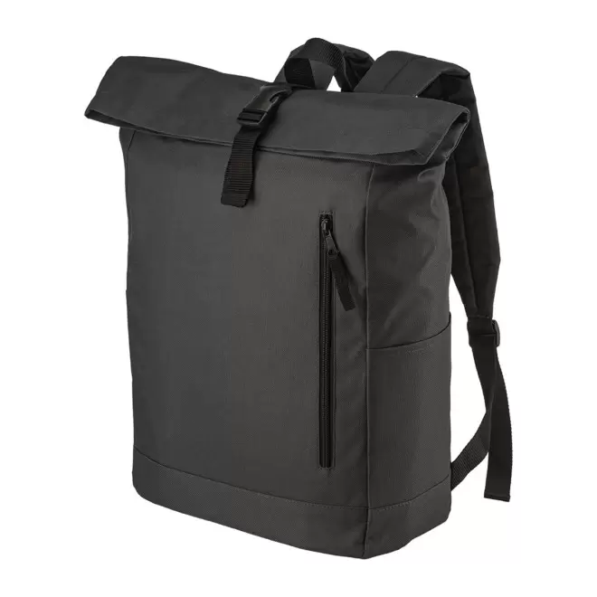 SAC A DOS ORDINATEUR 15" PERSONNALISABLE 'ZEBROS' - noir