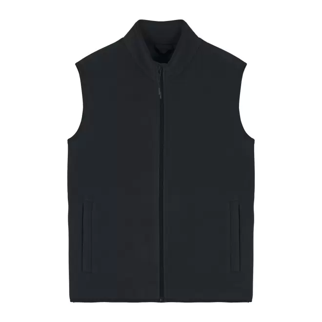 VESTE POLAIRE SANS MANCHES HOMME PERSONNALISABLE 'QUESTER' - noir