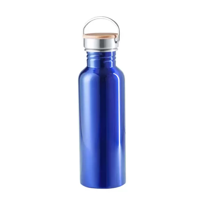 GOURDE ALU PERSONNALISABLE 800 ML 'CHEDDY COLOR'  - bleu