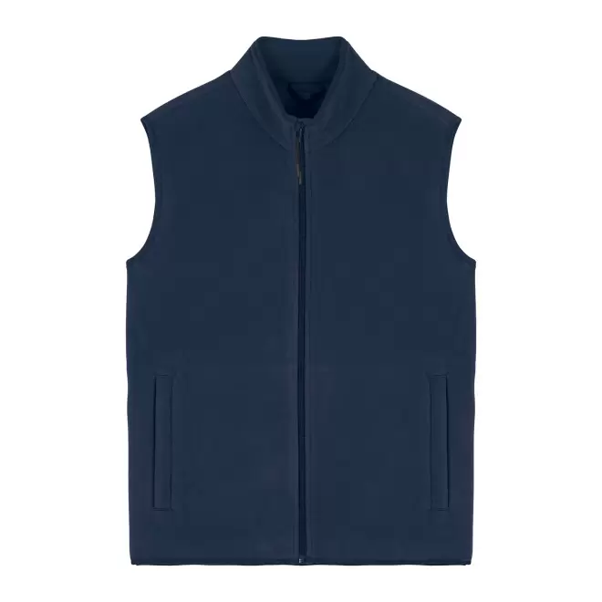 VESTE POLAIRE SANS MANCHES HOMME PERSONNALISABLE 'QUESTER' - bleu marine