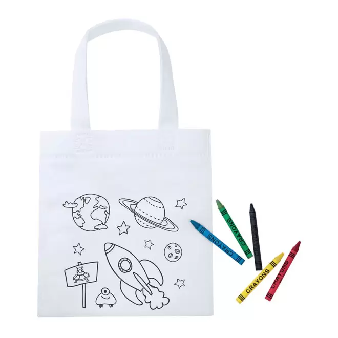 PETIT SAC A COLORIER PERSONNALISABLE 'KIDDY' - espace