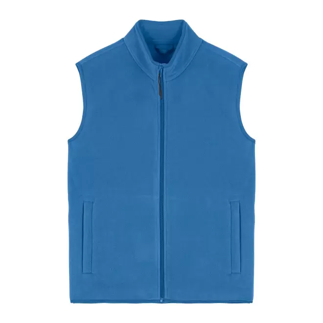 VESTE POLAIRE SANS MANCHES HOMME PERSONNALISABLE 'QUESTER' - bleu royal