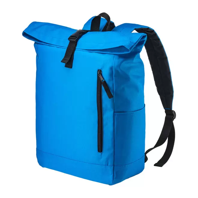 SAC A DOS ORDINATEUR 15" PERSONNALISABLE 'ZEBROS' - bleu royal
